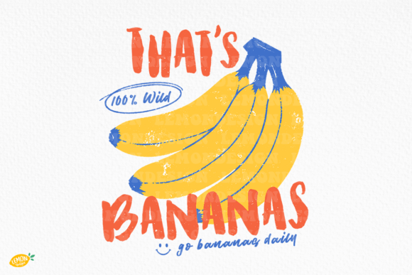 Download That’s Bananas PNG Funny Fruit Quote - Nana Collection