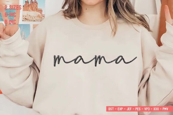 Download Mama Embroidery Design File - Mama embroidery design Collection