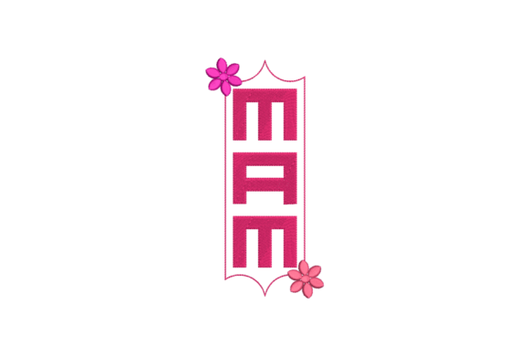 Download Mama Embroidery Design , 6 Formats - Premium Resources
